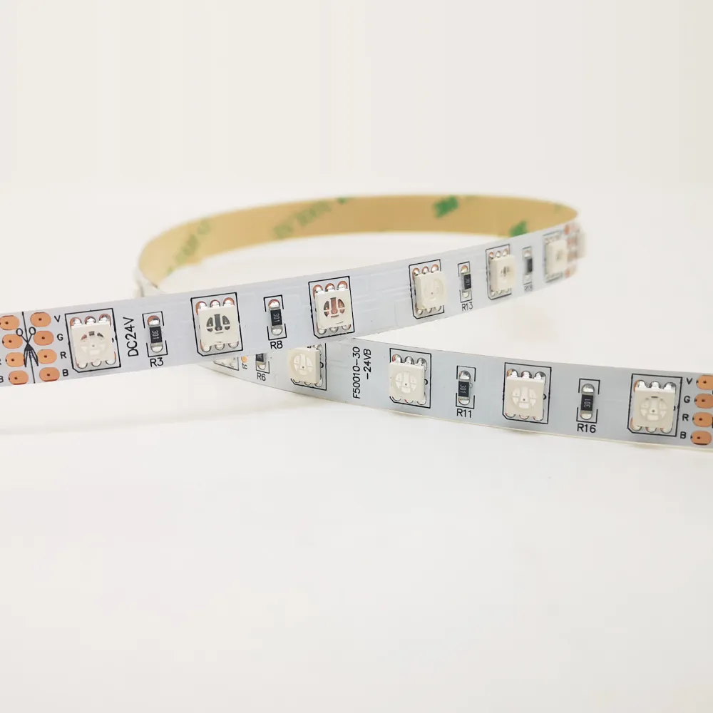 5050RGB LED flex strip 24V 60LED